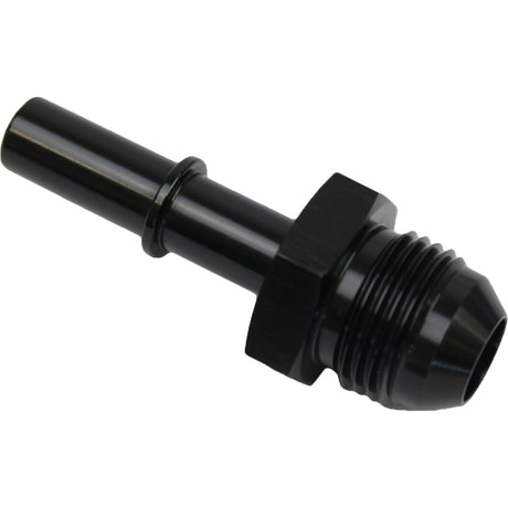 Proflow 3/8in. Fitting Male Quick Connect To -08AN Fitting Male, Black - PFE817-03BK PFE817-03BK