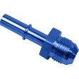 Proflow 3/8in. Fitting Male Quick Connect To -08AN Fitting Male, Blue - PFE817-03BL PFE817-03BL