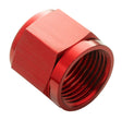 Proflow Aluminium Tube Nut AN3 For 3/16in. Tube, Red - PFE818-03R PFE818-03R