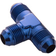 Proflow Male Flare Union Adaptor -04AN Flare Tee, Blue - PFE824-04 PFE824-04