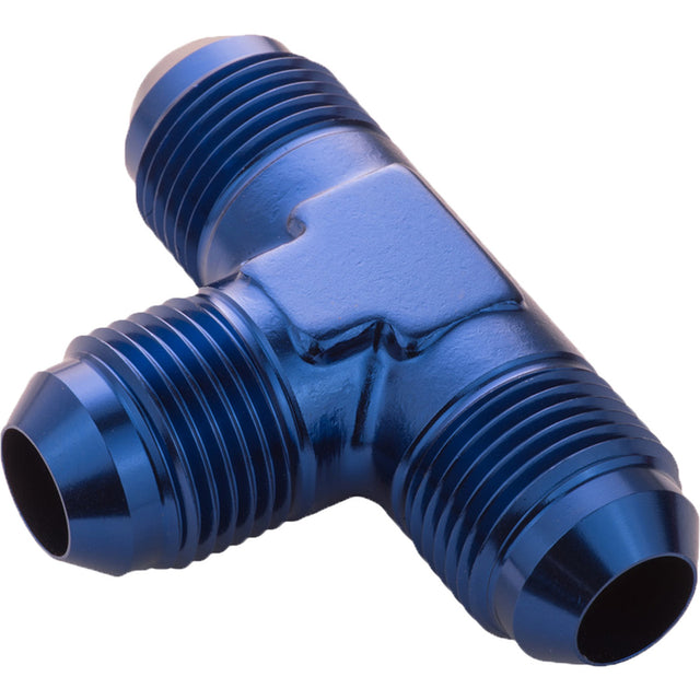 Proflow Male Flare Union Adaptor -06AN Flare Tee, Blue - PFE824-06 PFE824-06