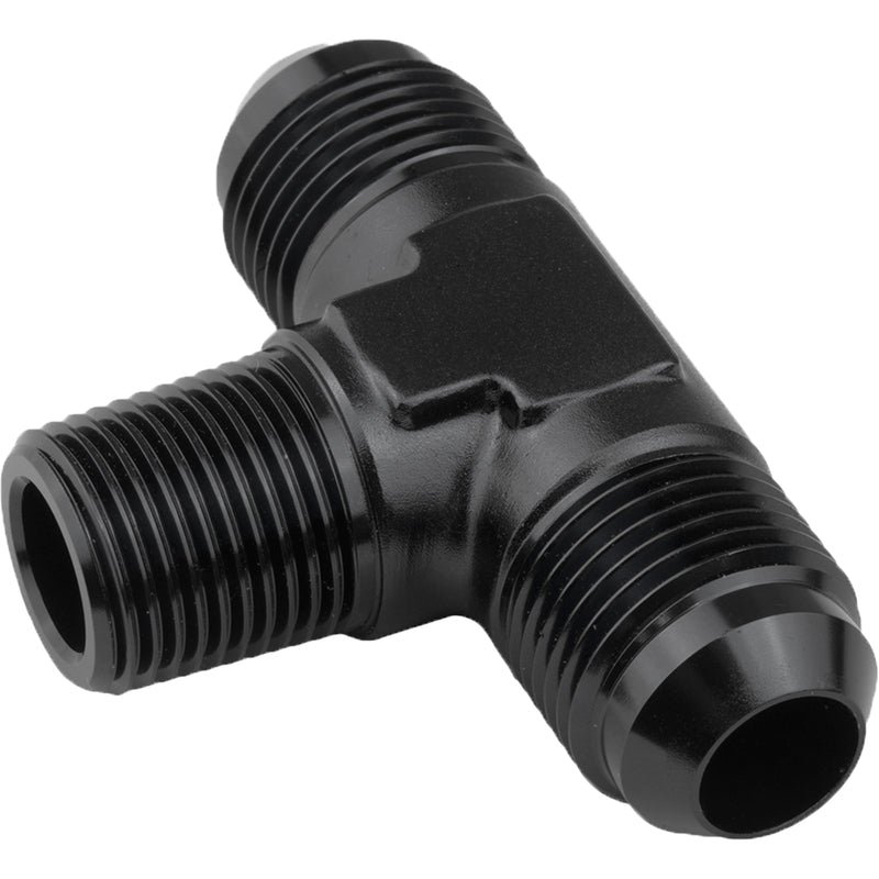 Proflow Flare Flare Union Adaptor -03AN To 1/8in. NPT On Side, Black - PFE825-03BK PFE825-03BK