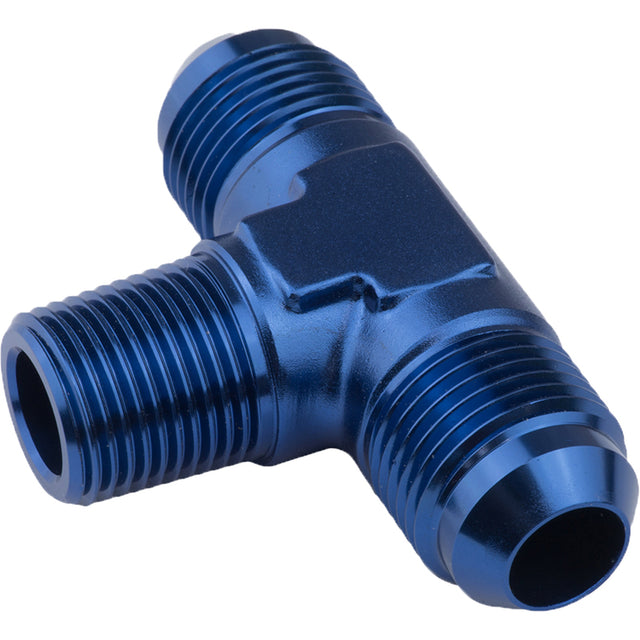 Proflow Flare Flare Union Adaptor-04AN To 1/8in. NPT On Side, Blue - PFE825-04 PFE825-04