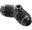 Proflow Male Flare Union Adaptor -06AN 45 Degree Union w/1/8in. NPT Port, Black - PFE827-06GBK PFE827-06GBK