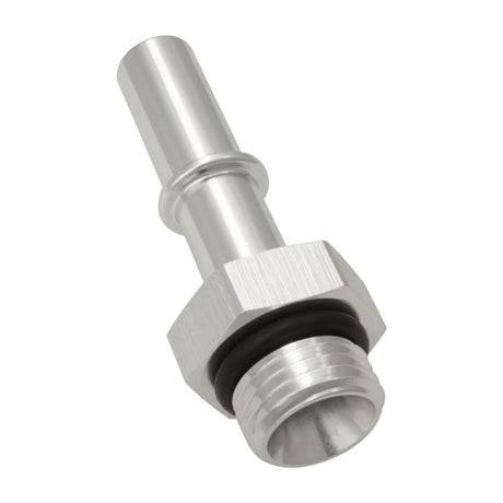 Proflow 3/8'' Fitting Male Quick Connect To -06AN O-Ring Male, Silver - PFE831-02 PFE831-02
