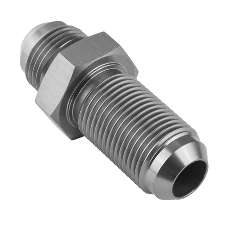 Proflow Adaptor AN Flare -04AN Bulkhead, Silver - PFE832-04S PFE832-04S