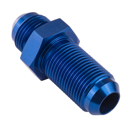 Proflow Adaptor AN Flare -12AN Bulkhead, Blue - PFE832-12 PFE832-12