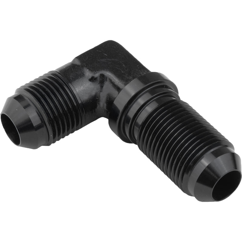 Proflow 90 Degree Adaptor AN Flare -04AN Bulkhead, Black - PFE833-04BK PFE833-04BK