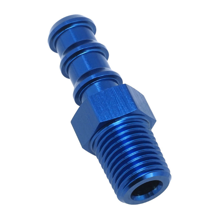 Proflow 3/8in. Barb Male Fitting To 1/8in. NPT, Blue - PFE841-02