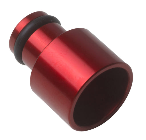 Proflow Aluminium Fuel injector Adaptor 11mm Male To 14mm Female Short, Red - PFE885 PFE885
