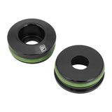 Proflow Fuel Injector Insert Adapters, Suit Factory Nissan RB25 Intake Manifold, 25mm, Black, Pair - PFE894BK