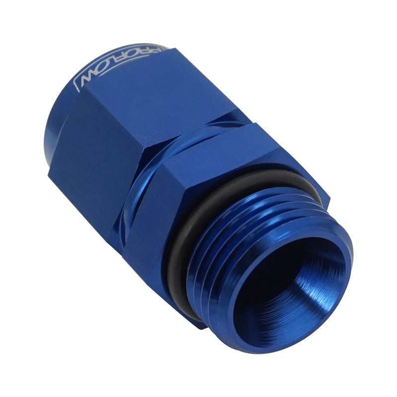 Proflow Fitting Adaptor Male -10AN ORB To Female -10AN, Blue - PFE907-10