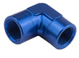Proflow 90 Degree Coupler Female - Female Elbow 1/4in. NPT, Blue - PFE913-04 PFE913-04