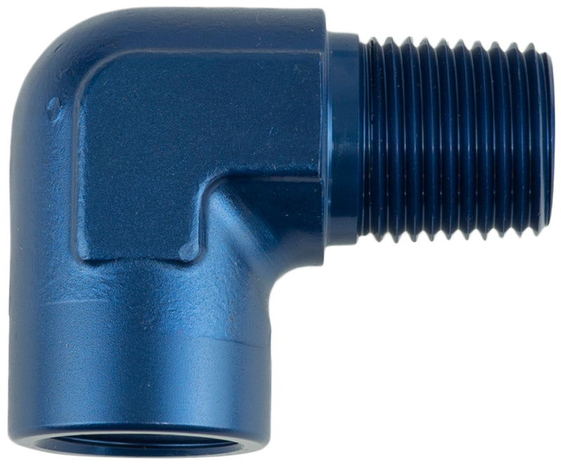 Proflow 90 Degree Coupler Female - Male Elbow 1/2in. NPT, Blue - PFE914-08 PFE914-08