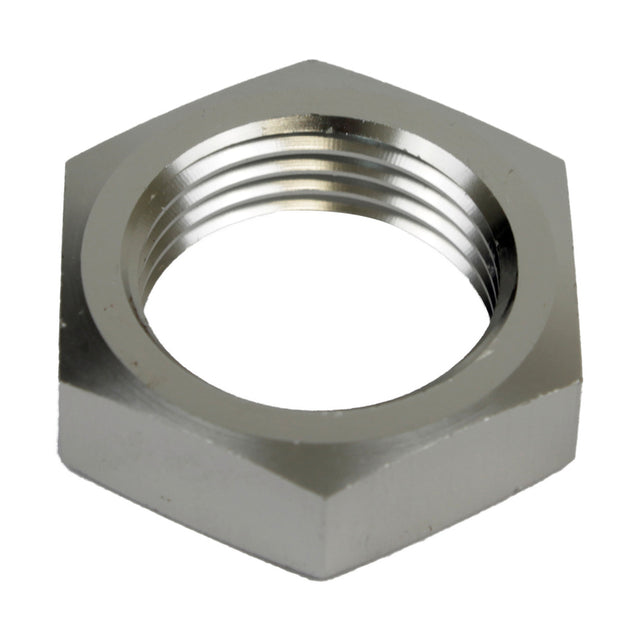 Proflow Aluminium Bulkhead AN Nut -08AN, Silver - PFE924-08P PFE924-08P