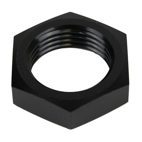 Proflow Aluminium Bulkhead AN Nut -12AN, Black - PFE924-12BK PFE924-12BK
