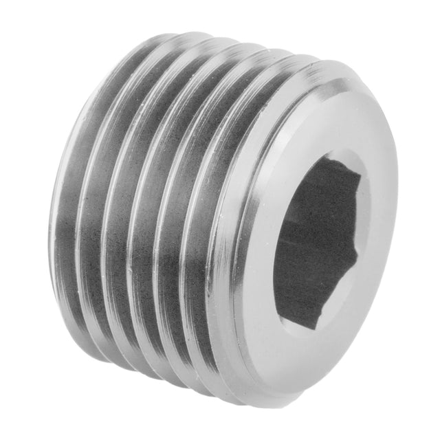 Proflow Fitting Socket Plug 1/8in. NPT Stainless Steel - PFE932-02S PFE932-02S