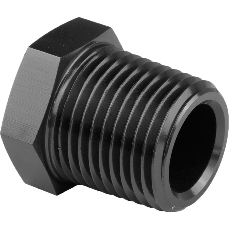 Proflow Fitting Aluminium Hex Head Plug 3/4in. NPT, Black - PFE933-12BK PFE933-12BK