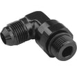 Proflow Adaptor Male -06AN 90 Degree To -12mm x 1.25 Thread Swivel, Black - PFE949-06-1.2BK PFE949-06-1.2BK