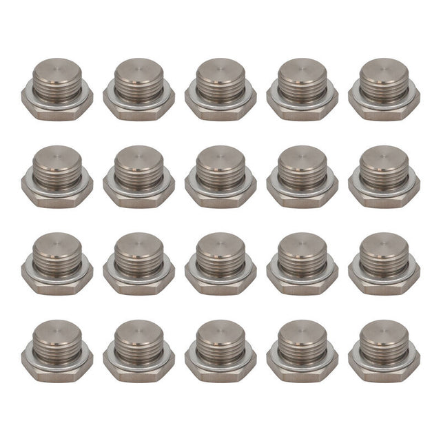 Proflow Fitting Oxy Sensor Bung Stainless Steel M18x1.5, Bulk Pack 20pc - PFE992-20 PFE992-20