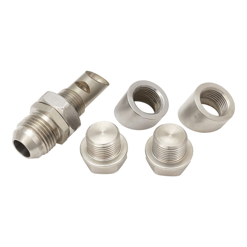 Proflow Exhaust Vac Scavenger Kit, Vac-U-Pan, Stainless Steel, Weld In Fitting AN10 with Bung, Universal, Kit - PFE993 PFE993