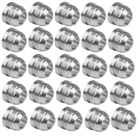 Proflow Bulk Pack Fitting Aluminium Fitting Weld On Bung -08AN, 25pc - PFE999-08D-25 PFE999-08D-25