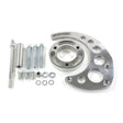 Proflow Aluminium Alternator Bracket Kit, For Chevrolet BB Long Pump, Top Mount , Driver Side, Polished, Kit - PFEABBC9123P PFEABBC9123P