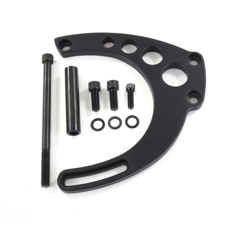 Proflow Alternator Bracket Kit, For Chevrolet BB Long Pump, Mid Mount, Aluminium , Black, Kit - PFEABBC9133BK PFEABBC9133BK