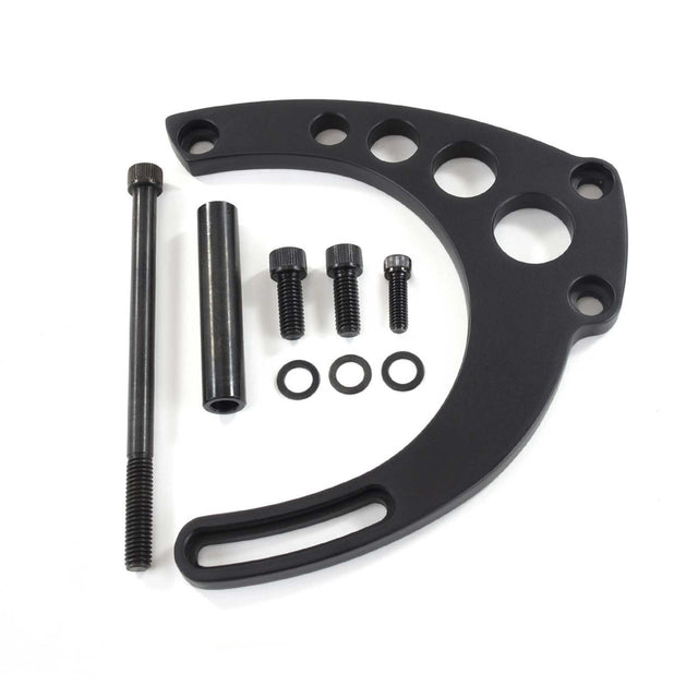 Proflow Alternator Bracket Kit, For Chevrolet BB Long Pump, Mid Mount, Aluminium , Black, Kit - PFEABBC9133BK PFEABBC9133BK