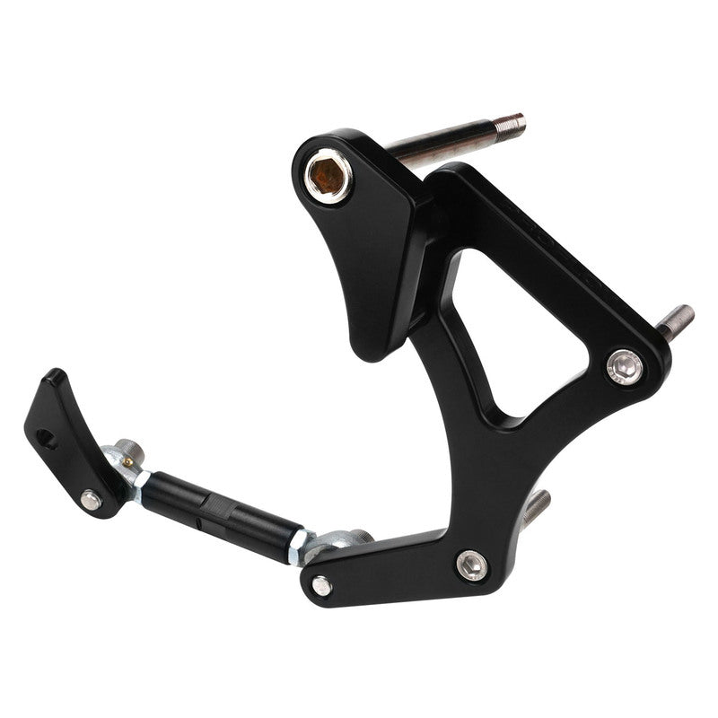 Proflow Alternator Bracket Kit, Aluminium For Ford V8 Cleveland 302 351C Drivers Side Mid Mount, Black - PFEABCLEV01BK PFEABCLEV01BK