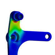 Proflow Alternator Bracket Kit, Aluminium GM For Holden VT-VZ Commodore LS1 LS2, Black - PFEABHOL04BK