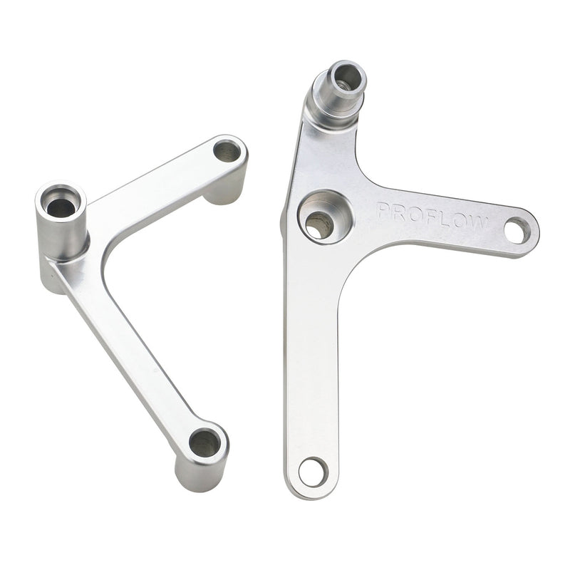 Proflow Alternator Bracket Kit, Aluminium GM For Holden VT-VZ Commodore LS1 LS2, Silver - PFEABHOL04P