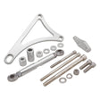 Proflow Alternator Bracket, For Ford V8 Windsor 351W, Drivers Side Mid Mount, Suits L/H Inlet Water Pump, Polished Silver - PFEABWIND01 PFEABWIND01