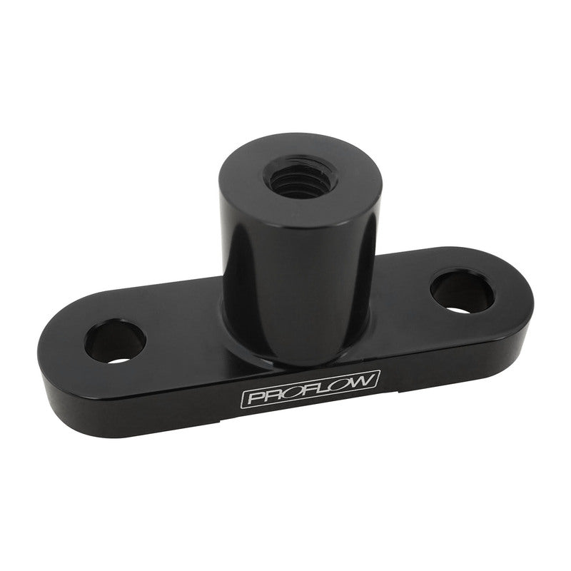 Proflow Alternator Bracket, Cylinder Head, For Ford 351 Windsor, Suits RHS Water Pump Inlet, Billet, Black Anodised - PFEABWIND03BK PFEABWIND03BK