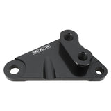 Proflow Alternator Bracket, Cylinder Head For Ford 302 Windsor, Suits LH Water Pump Inlet, Billet, Black Anodised - PFEABWIND04BK