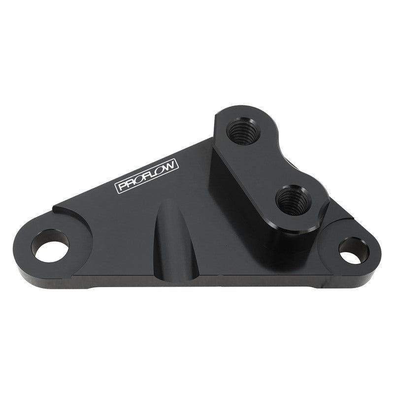 Proflow Alternator Bracket, Cylinder Head For Ford 302 Windsor, Suits LH Water Pump Inlet, Billet, Black Anodised - PFEABWIND04BK