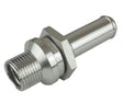 Proflow Hose End Air Conditioning 304 Stainless Conversion Adaptor -08AN To 5/8in. Barb - PFEAC120-08 PFEAC120-08