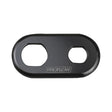 Proflow Bulkhead Aluminium Plates 2 Hole, 1x #6 and #10 A/C Fitting, Black - PFEACWP105BK PFEACWP105BK