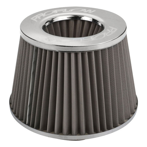 Proflow Air Filter Pod Style Stainless Steel 100mm High 76mm (3in. ) Neck - PFEAF-10076S PFEAF-10076S