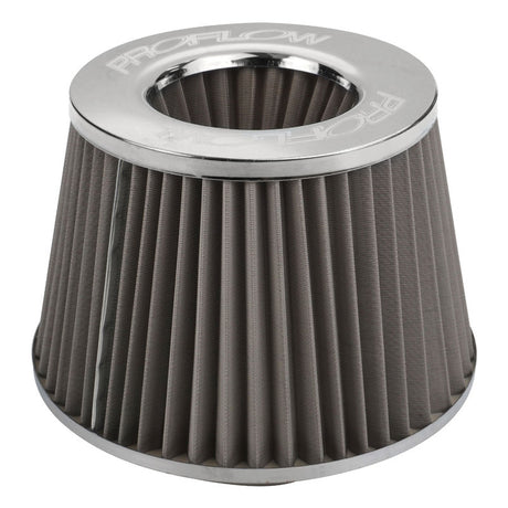 Proflow Air Filter Pod Style Stainless Steel 100mm High 76mm (3in. ) Neck - PFEAF-10076S PFEAF-10076S