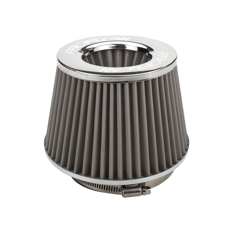 Proflow Pod Air Filter Stainless Steel 130mm High 63.5mm (2-1/2') Neck - PFEAF-13063S PFEAF-13063S