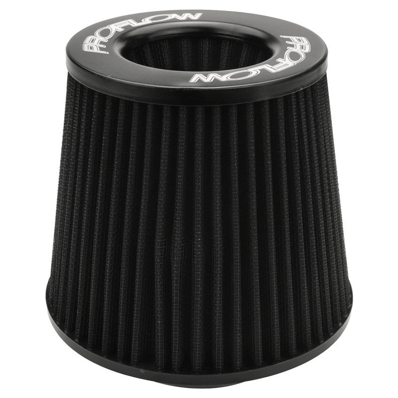 Proflow Air Filter Pod Style Black 130mm High 76mm (3in. ) Neck - PFEAF-13076B PFEAF-13076B