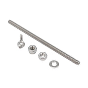 Proflow Air Filter Assembly, 14in. Diameter x 3in. Height, Race, Spun Aluminium, Silver, 5-1/8 in. Recessed Base - PFEAF-143RA