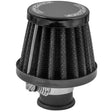 Proflow Mini Air Filter Breather 38mm High 12mm (0.47') Neck, Black - PFEAF-3812B PFEAF-3812B