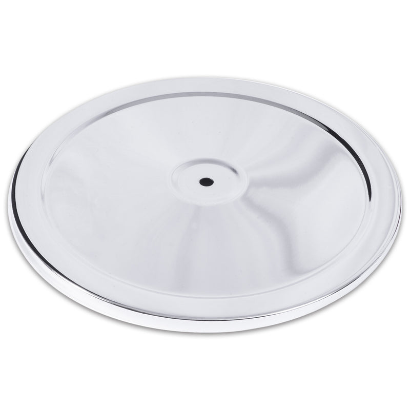 Proflow Air Filter Top 14in. Round Performance Style, Chrome - PFEAF-55450 PFEAF-55450