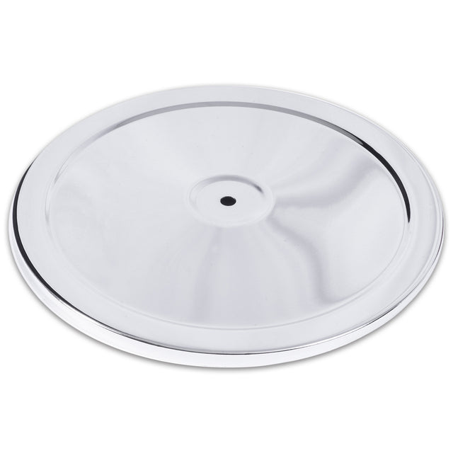 Proflow Air Filter Top 14in. Round Performance Style, Chrome - PFEAF-55450 PFEAF-55450