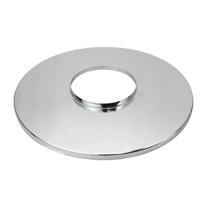 Proflow Air Filter Base 14in. Suit 5-1/8in. Neck Flat Base, Chrome - PFEAF-56355 PFEAF-56355