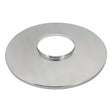 Proflow Air Filter Base 14in. Suit 5-1/8in. Neck Flat Base, Chrome - PFEAF-56355 PFEAF-56355