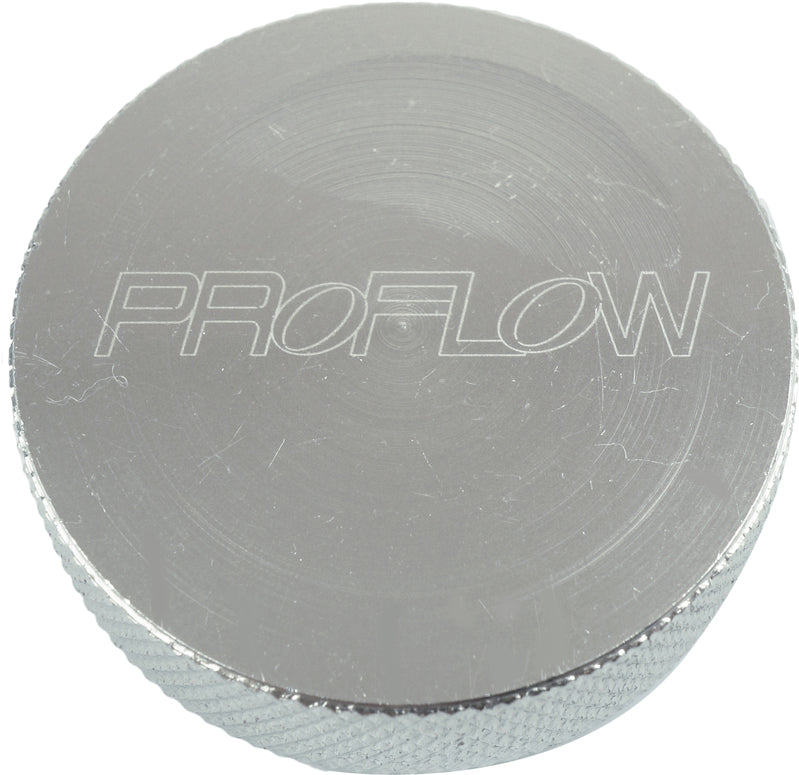 Proflow Air Filter Nut Silver Lower Profile - PFEAF-5914S PFEAF-5914S