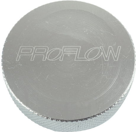 Proflow Air Filter Nut Silver Lower Profile - PFEAF-5914S PFEAF-5914S